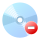 cd, remove icon
