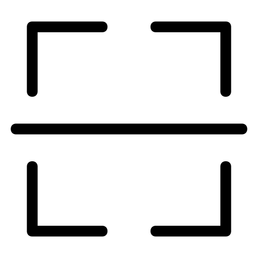 Scan svg vector icon