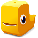 orange,whale icon