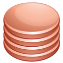 database, red icon