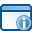 application, information icon