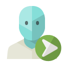 user,right icon
