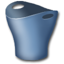 trash,empty,blank,recycle bin icon