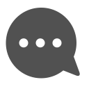 bubble, chat, chat bubble, message, text svg vector icon