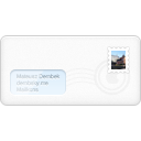address, envelope, stamp icon