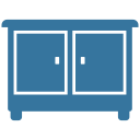 bedroom, drawers, furniture, wooden svg vector icon