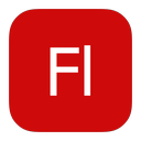 adobe, flash, metroui icon