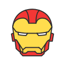 avengers, iron man, marvel, super hero svg vector icon