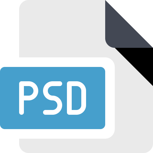 File Psd svg vector icon