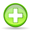 add, green, plus icon