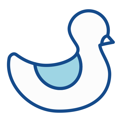Duck svg vector icon