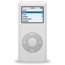 ipod,nano,white icon