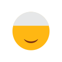 cap, emoji, face, islam, muslim, smilling face svg vector icon