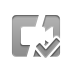 video,cut,checkmark icon
