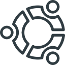 brand, brands, logo, logos, ubuntu svg vector icon