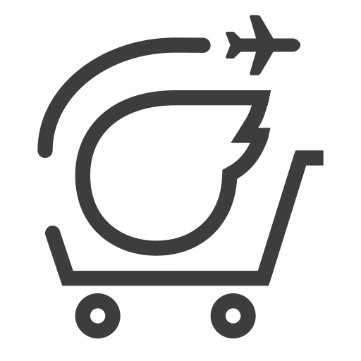 Departure Supermarket svg vector icon