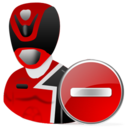 powerranger,delete,hero,cartoon,del,remove icon