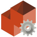 box,gear icon