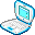 ibook,blueberry,blueberry on icon