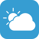 cloudy, partly, partlycloudy, weather svg vector icon