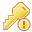 key,notice,password icon