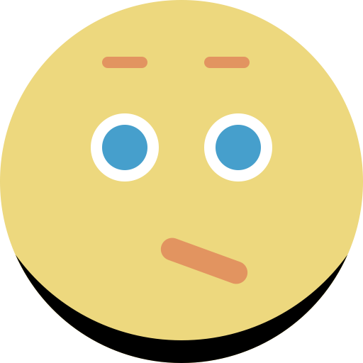 Puzzled svg vector icon