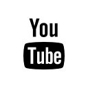 company, logo, media, social, youtube svg vector icon
