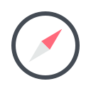 browser, media, network, safari, social, web svg vector icon
