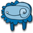 dark,blue,head icon