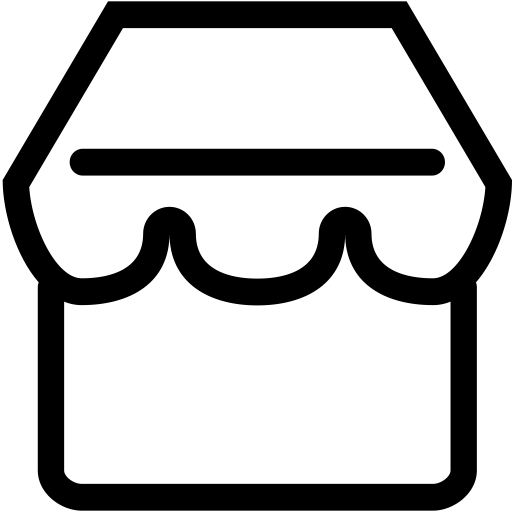 Shop svg vector icon