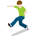 boy, child, kid, people, person, playing svg vector icon