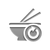 chopsticks,bowl,reload icon