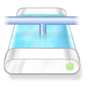 blue, drive, network icon