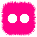 flicker, media, social svg vector icon