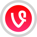logo, media, social, vine svg vector icon