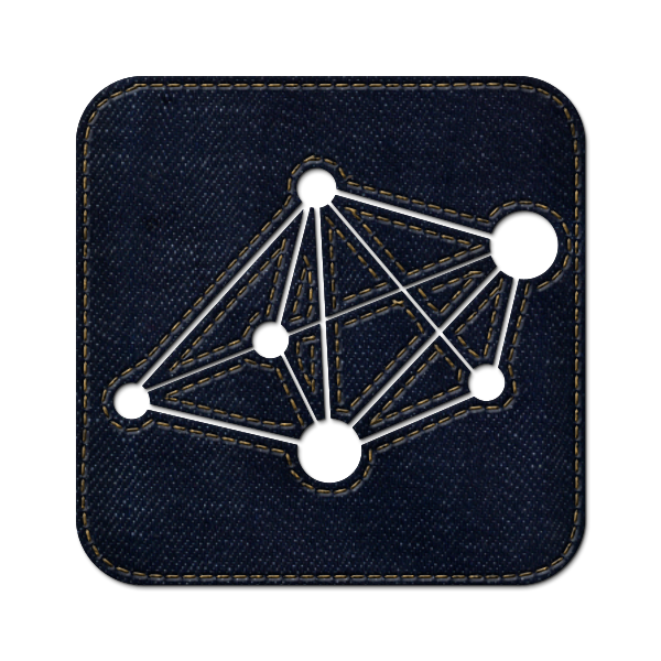 denim,jean,social,dzone,logo,square icon
