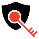key, protect, security, shield svg vector icon