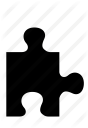 game, jigsaw, piece, puzzle icon