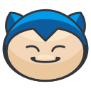 game, go, play, pokemon, snorlax svg vector icon