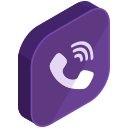 call, communication, internet, media, network, social, viber svg vector icon