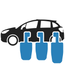 car, citroen, vehicle, velocity svg vector icon