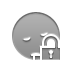 smiley,sleeping,lock,open icon