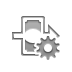 wire,transfer,gear icon