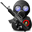 gas,soldier,with,weapon icon