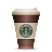 coffee, go, starbucks, to icon