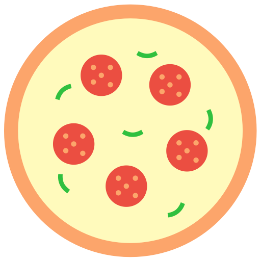 Pizza svg vector icon