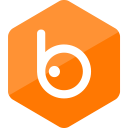 badoo, colored, hexagon, high quality, media, social, social media svg vector icon