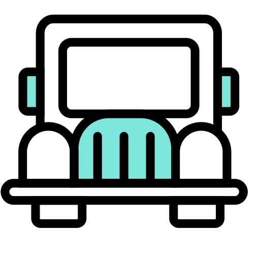 Car Front Face svg vector icon