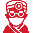 doctor,red icon