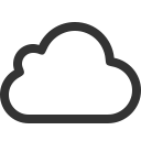 cloud, weather svg vector icon